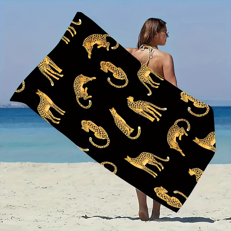 Little Tiger Pattern Beach Towel, Multi-Purpose for Seaside Beach Swimming Pool Camping Travel Yoga Fitness W30*H60(CM)
Little Tiger Pattern Beach Towel, Multi-Purpose for Seaside Beach Swimming Pool Camping Travel Yoga Fitness W30*H60(CM)