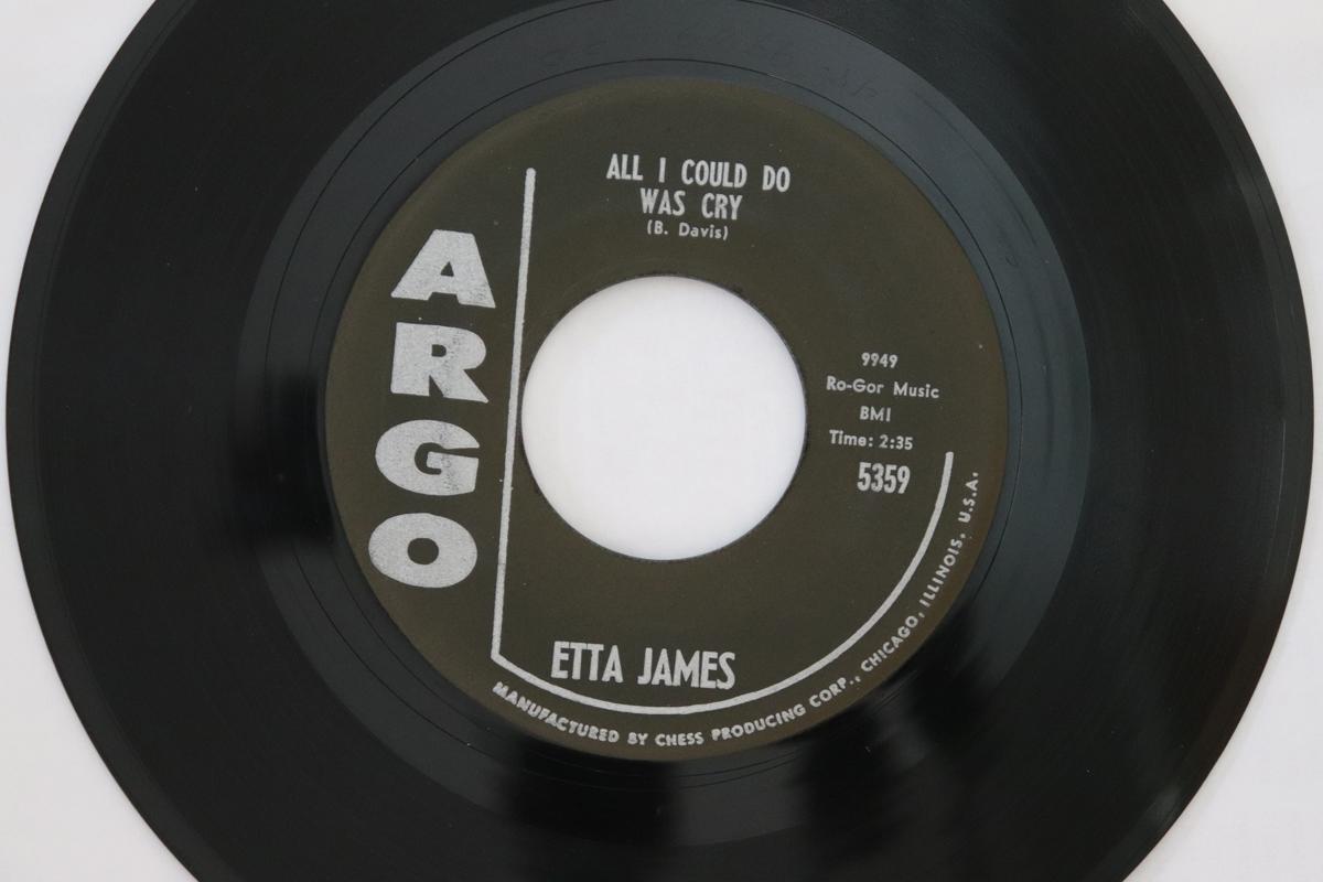 7inch Record ETTA JAMES - All I Could Do Was Cry / Girl Of My 5359 Argo 1960 US Soul/Funk Used
7inch Record ETTA JAMES - All I Could Do Was Cry / Girl Of My 5359 Argo 1960 US Soul/Funk Used
