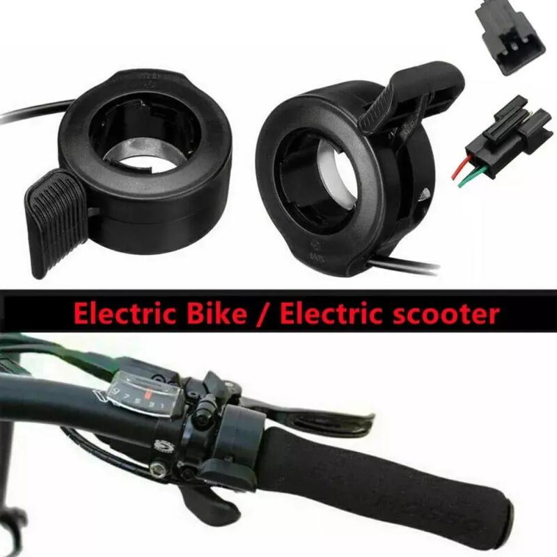 Новый большой палец курок газа левый и правый Ebike электрический велосипед скутер чёрный
Новый большой палец курок газа левый и правый Ebike электрический велосипед скутер чёрный