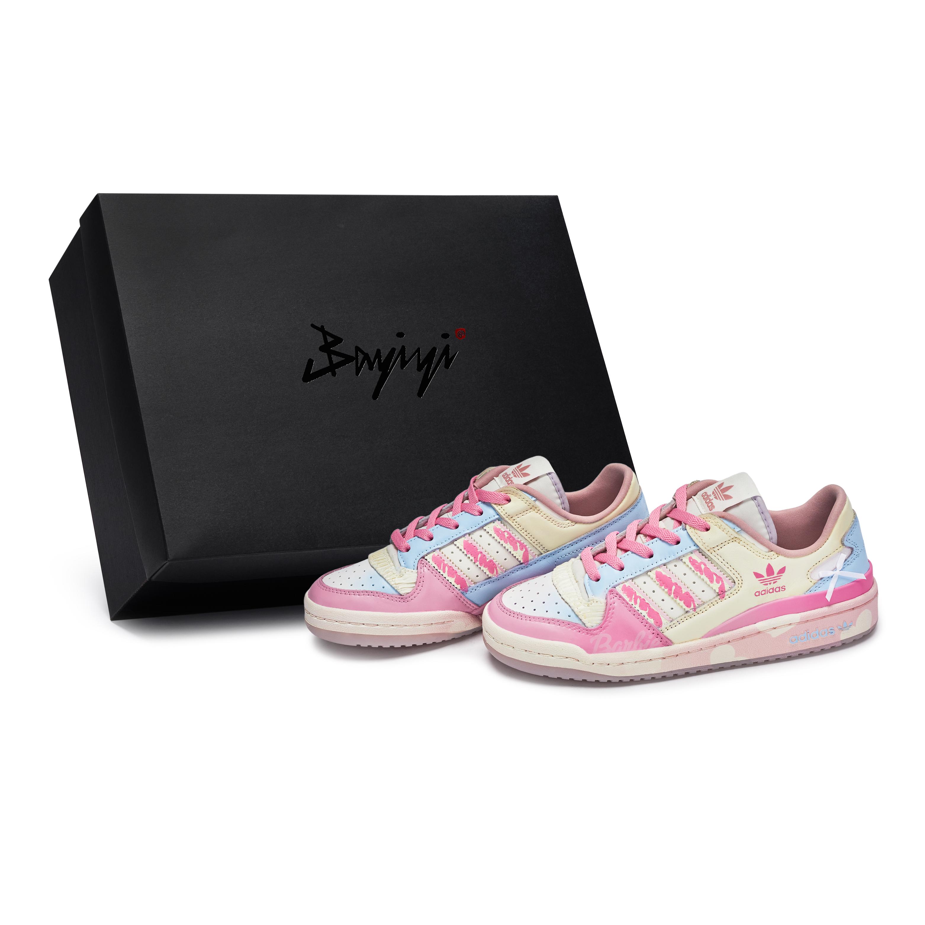 Adidas Originals FORUM Skateboard Shoes Women s Low Top Beige/Pink/Blue JQ6702(Team80-S-BOX) 38⅔
Adidas Originals FORUM Skateboard Shoes Women s Low Top Beige/Pink/Blue JQ6702(Team80-S-BOX) 38⅔