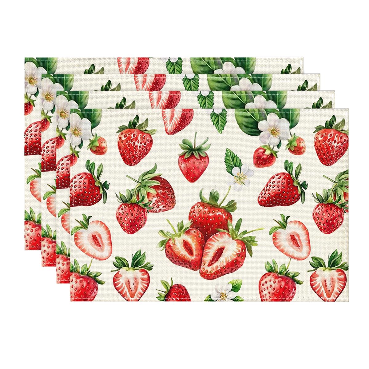 Watermelon Fruit Summer Placemats Set of 4, 12x18 Inch Spring Seasonal Holiday Table Mats for Party Kitchen Dining Decoration 12 x 18 , Rectangular 4 Pcs
Watermelon Fruit Summer Placemats Set of 4, 12x18 Inch Spring Seasonal Holiday Table Mats for Party Kitchen Dining Decoration 12 x 18 , Rectangular 4 Pcs