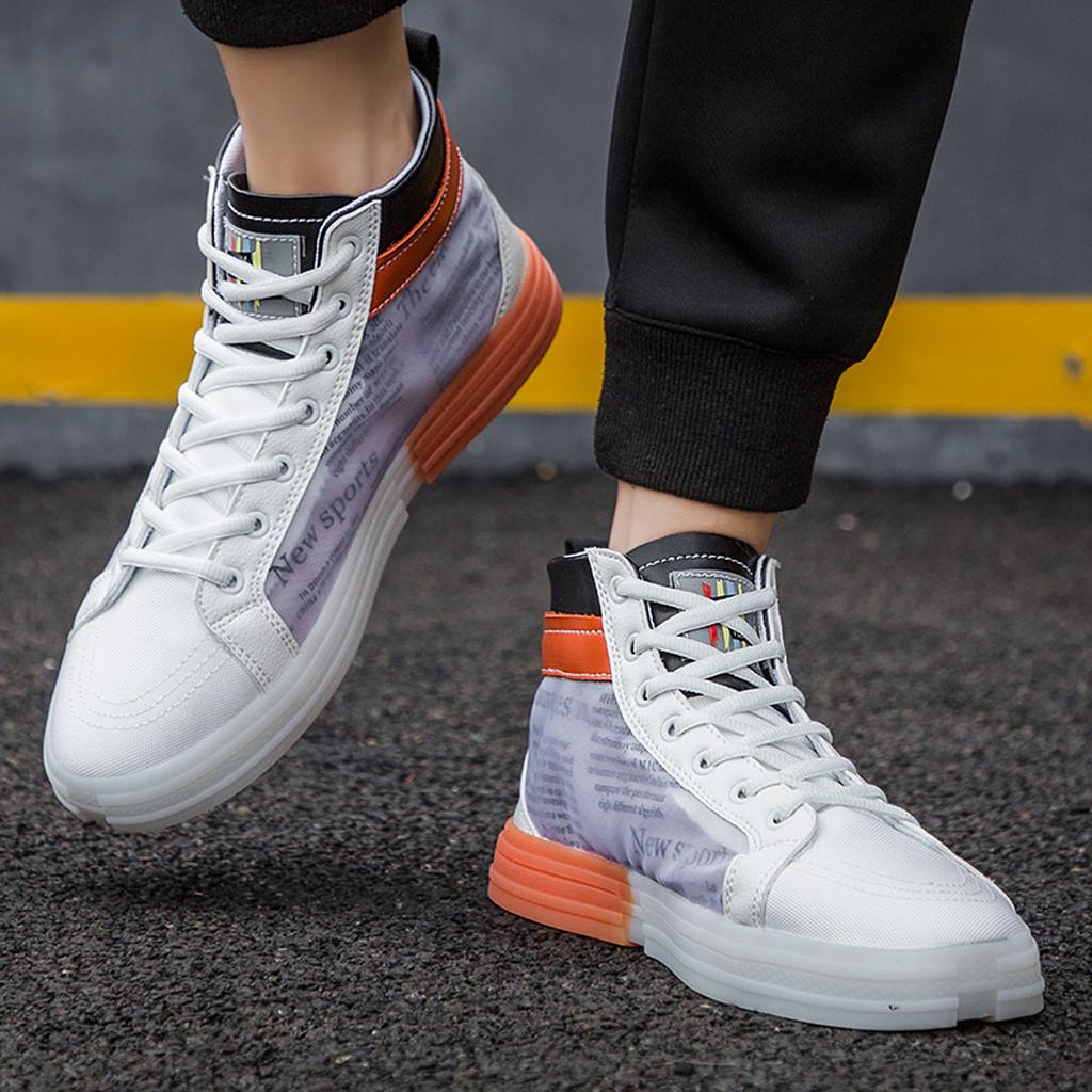 LR Мужские высокие повседневные дышащие парусиновые туфли с кристаллической подошвой в тон цвета 39 белый
LR Мужские высокие повседневные дышащие парусиновые туфли с кристаллической подошвой в тон цвета 39 белый