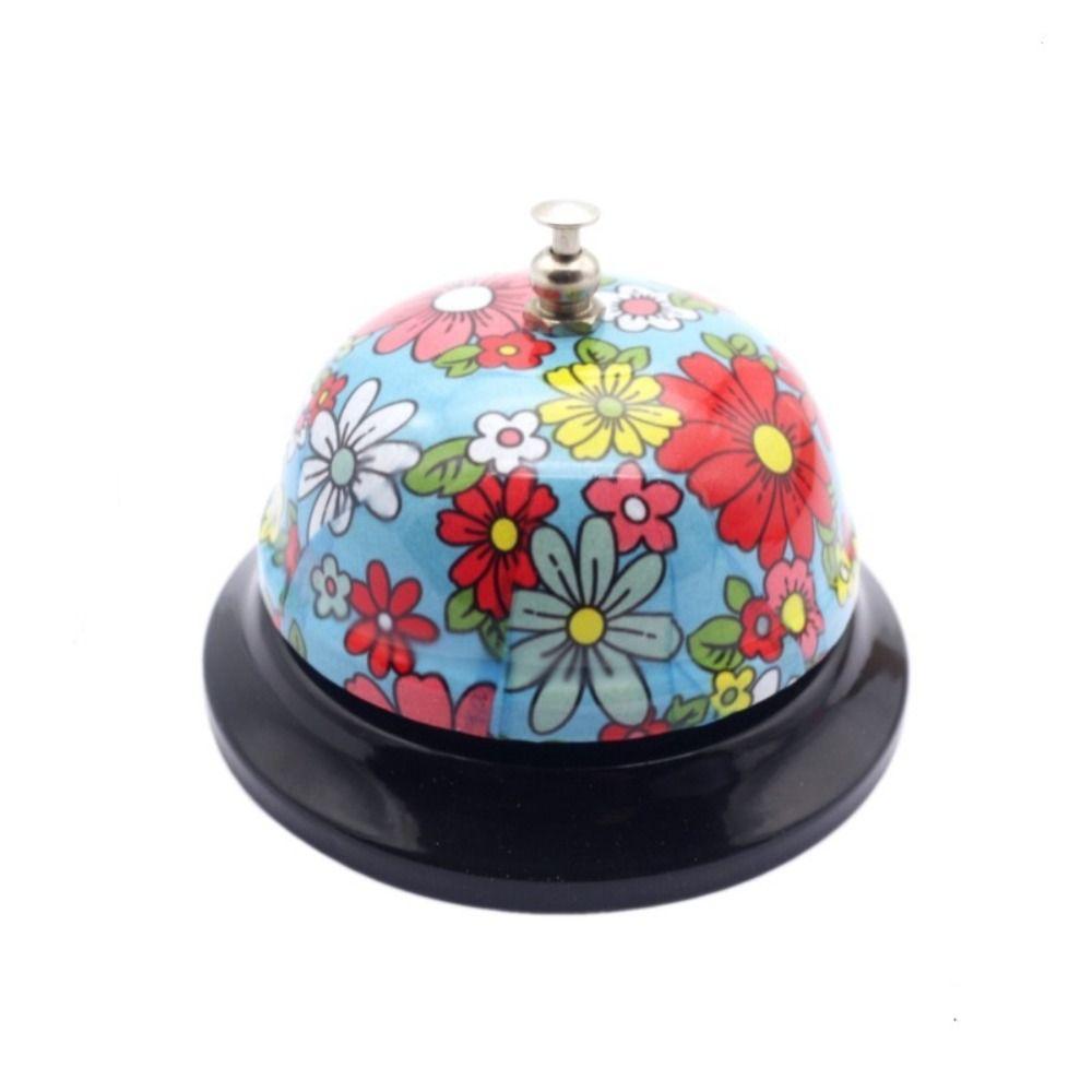 Колокольчик с цветочным принтом Красочный сервисный столик Колокольчик гостиничного обслуживания Звонари
Колокольчик с цветочным принтом Красочный сервисный столик Колокольчик гостиничного обслуживания Звонари