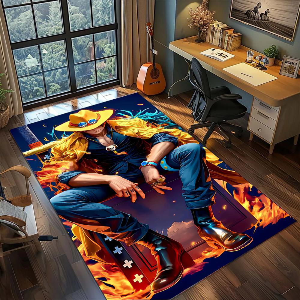 One Piece ASL Brothers Luffy Ace Sabo Rug Carpet Large Area Rug Non Slip Washable Floor Mat Gamer Room Bedroom Home Decor 60x90cm
One Piece ASL Brothers Luffy Ace Sabo Rug Carpet Large Area Rug Non Slip Washable Floor Mat Gamer Room Bedroom Home Decor 60x90cm