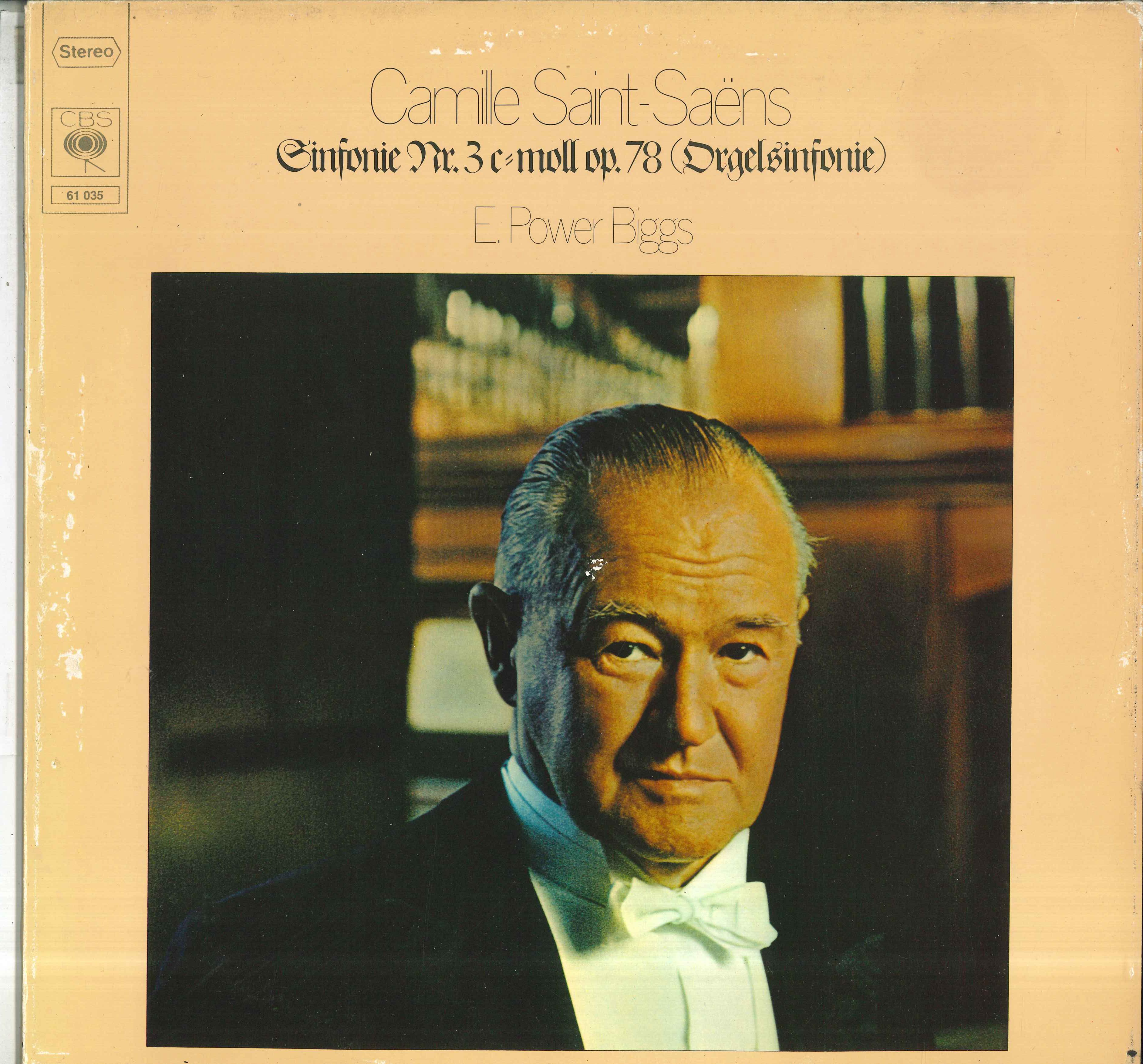 LP Record POWER BIGGS EUGENE ORMANDY PHILAD Saint Saens Sinfonie Nr3 Cmoll Op CBS61035 CBS 1976 Germany Classical Used
LP Record POWER BIGGS EUGENE ORMANDY PHILAD Saint Saens Sinfonie Nr3 Cmoll Op CBS61035 CBS 1976 Germany Classical Used