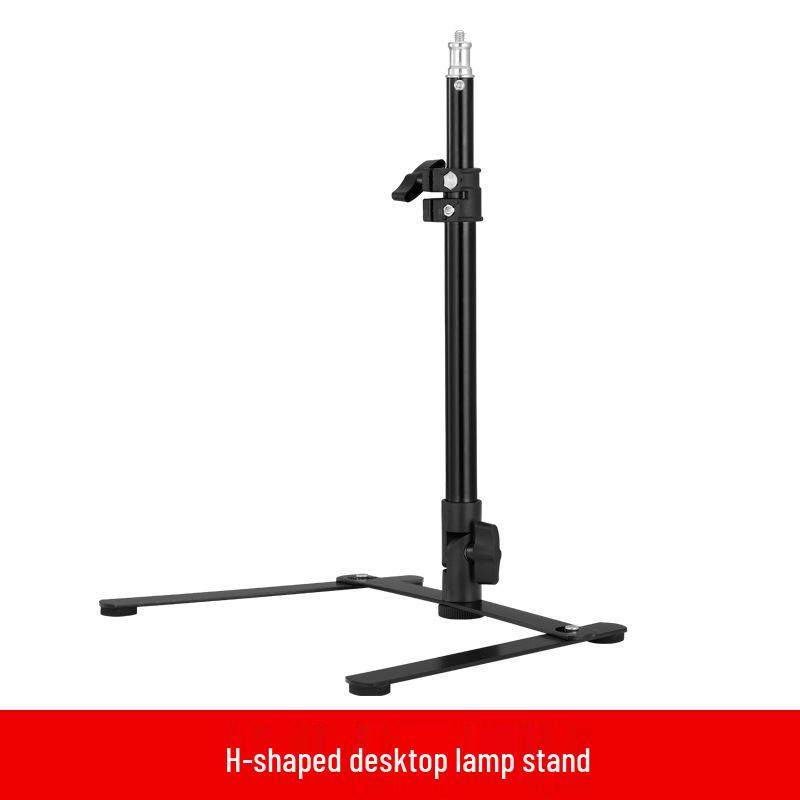 H-Type All-Metal Telescopic Desktop Lamp Stand for Photography & Video Recording
H-Type All-Metal Telescopic Desktop Lamp Stand for Photography & Video Recording