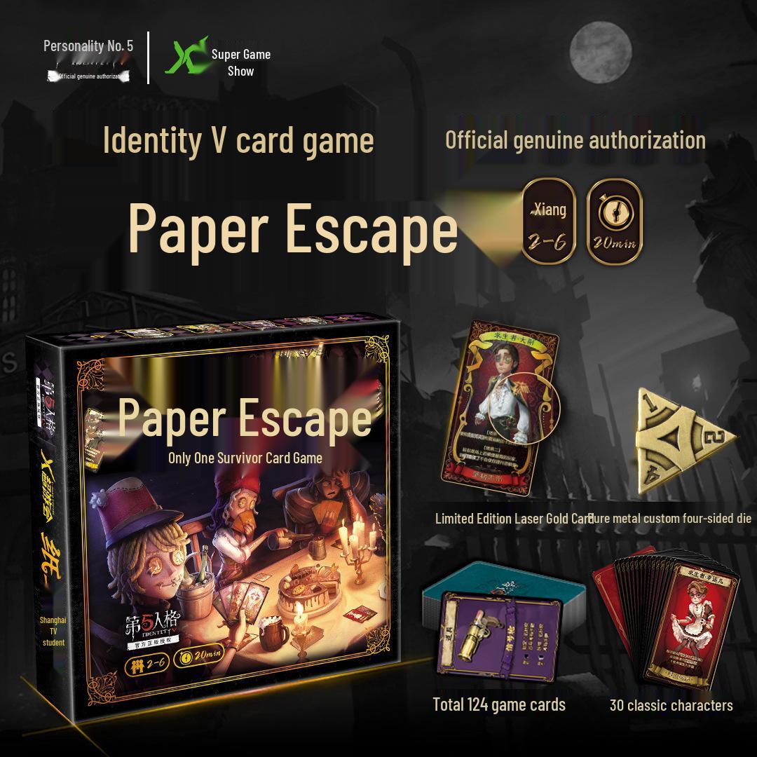 Личность V: Официальная настольная игра «Побег» для 2-6 игроков
Личность V: Официальная настольная игра «Побег» для 2-6 игроков