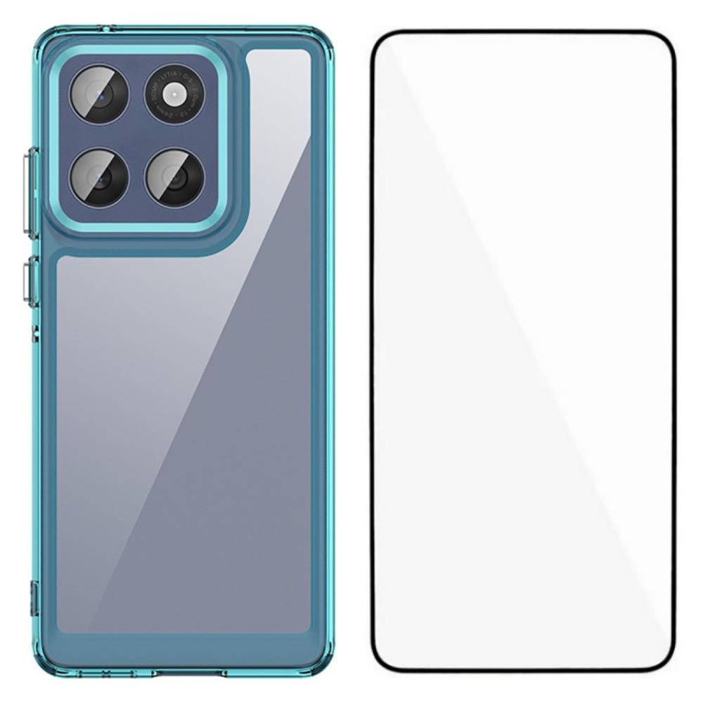 Серия WANLONFENG XC Чехол для Motorola Edge 60 Fusion 5G из ТПУ и акрила с закаленным стеклом (Большое отверстие для линзы) Transparent Blue
Серия WANLONFENG XC Чехол для Motorola Edge 60 Fusion 5G из ТПУ и акрила с закаленным стеклом (Большое отверстие для линзы) Transparent Blue