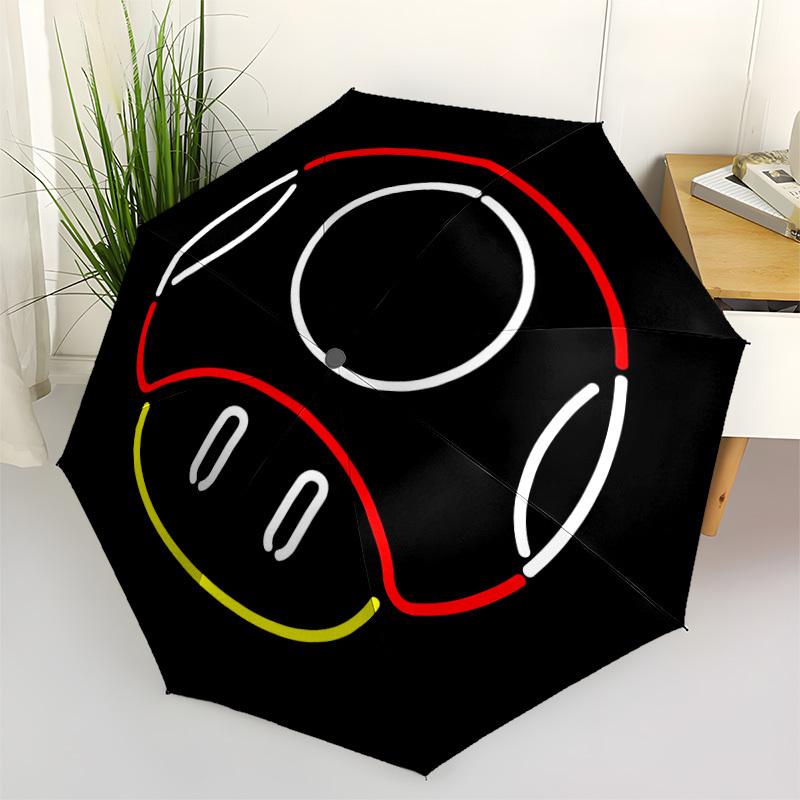 1PC Mario, Mushroom Automatic Open/Close Umbrella, 8-Rib Sturdy Frame, Lightweight Portable Umbrella, Commute, Business - Ideal Gift for Friend, Vibra
1PC Mario, Mushroom Automatic Open/Close Umbrella, 8-Rib Sturdy Frame, Lightweight Portable Umbrella, Commute, Business - Ideal Gift for Friend, Vibra
