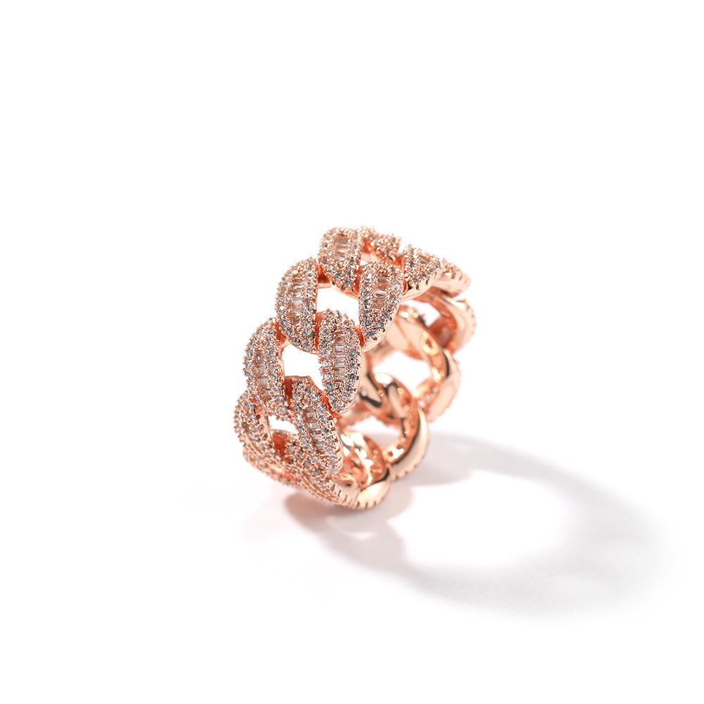 THE BLING KING Miami Cuban Link Ring Full Paved Out Baguettecz Cubic Zirconia Engagement Ring HipHop Punk Jewelry For Men Women 10 рожевий колір золота
THE BLING KING Miami Cuban Link Ring Full Paved Out Baguettecz Cubic Zirconia Engagement Ring HipHop Punk Jewelry For Men Women 10 рожевий колір золота