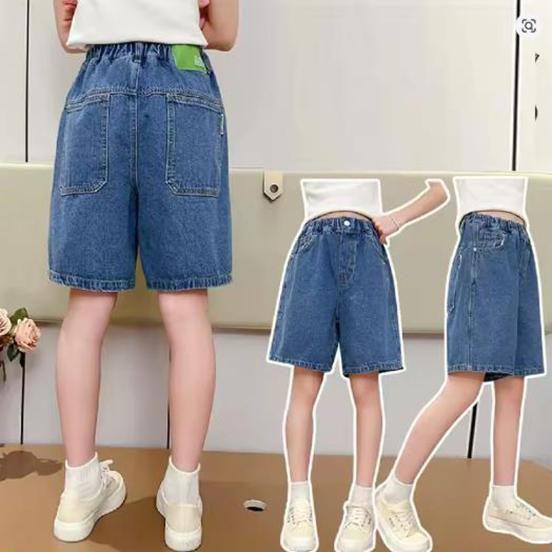 Girls Jeans Shorts Summer Kids Thin Cool Pants Children s Casual Knee Length Jeans Teenager Fashion Clothing 170
Girls Jeans Shorts Summer Kids Thin Cool Pants Children s Casual Knee Length Jeans Teenager Fashion Clothing 170