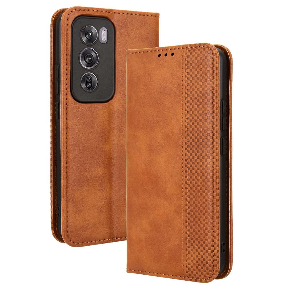 For Oppo Reno12 5G (Global) Case PU Leather Retro Magnetic Closing Shockproof Phone Cover Brown
For Oppo Reno12 5G (Global) Case PU Leather Retro Magnetic Closing Shockproof Phone Cover Brown