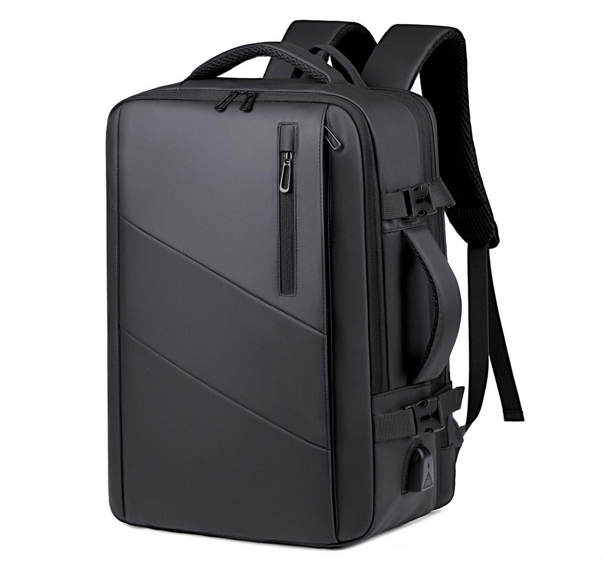 Expandable Men s Double Shoulder Backpack - Large Capacity Laptop Bag for Outdoor Travel and Business чорний
Expandable Men s Double Shoulder Backpack - Large Capacity Laptop Bag for Outdoor Travel and Business чорний