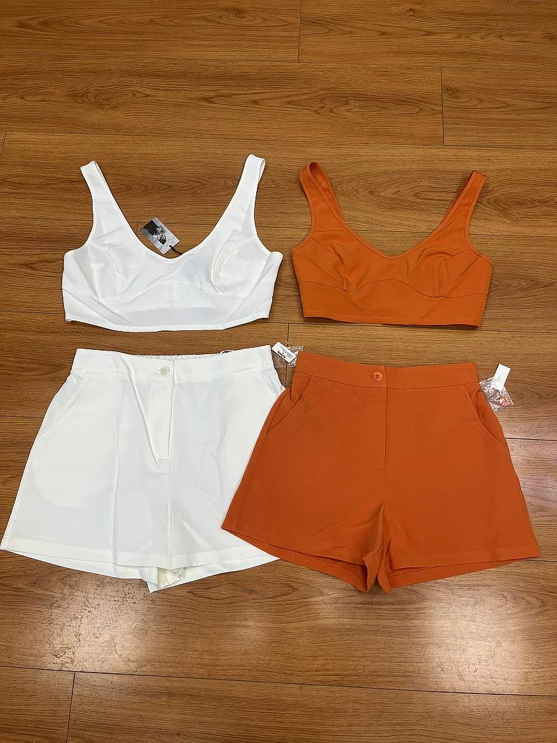 Fashionable Outfits for Petite Women: Casual Fashion Sets, European and American Style Tank Tops, Summer Backless Tops, Shorts for Women L белый
Fashionable Outfits for Petite Women: Casual Fashion Sets, European and American Style Tank Tops, Summer Backless Tops, Shorts for Women L белый