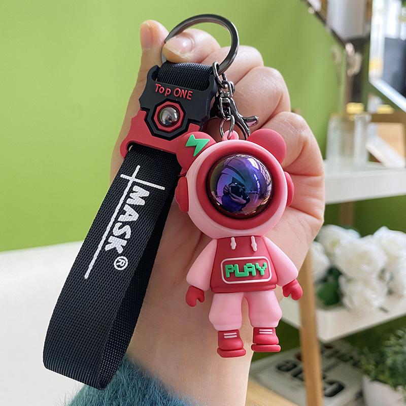 Soft Rubber Lightning Bear Keychain Creative Decoration червоний
Soft Rubber Lightning Bear Keychain Creative Decoration червоний