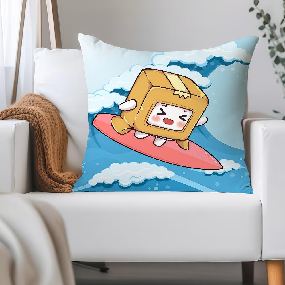 Cartoon Cute Foxy And Boxy L-lankybox Pillow Case Applicable Space For Guest Rooms Interiors Cars Office House Decoration 12x12Inch
Cartoon Cute Foxy And Boxy L-lankybox Pillow Case Applicable Space For Guest Rooms Interiors Cars Office House Decoration 12x12Inch