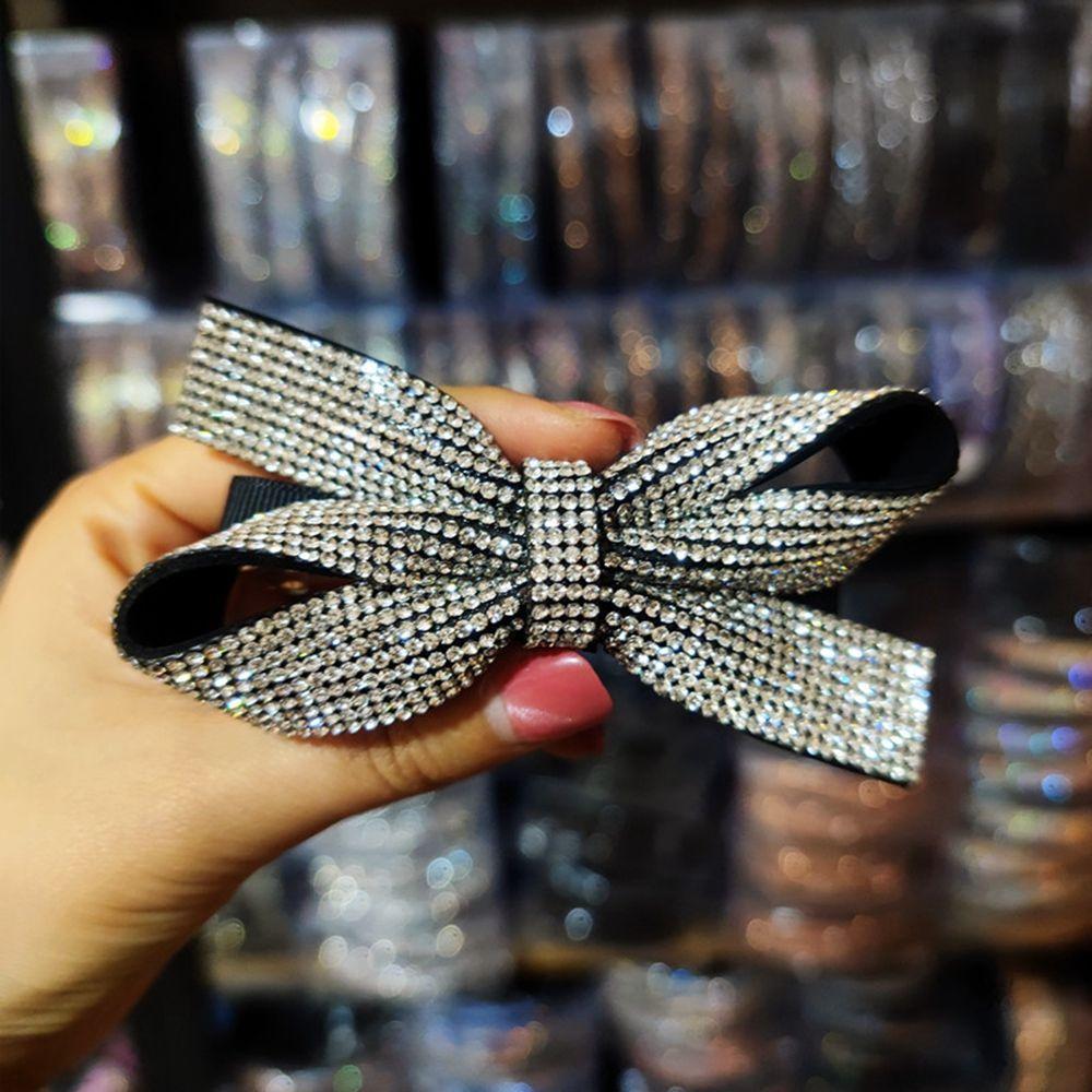 Crystal Zinc Zinc Alloy Korean Style Hairpin Rhinestone Spring Clip Bow Hair Clip Female Hair Accessories
Crystal Zinc Zinc Alloy Korean Style Hairpin Rhinestone Spring Clip Bow Hair Clip Female Hair Accessories