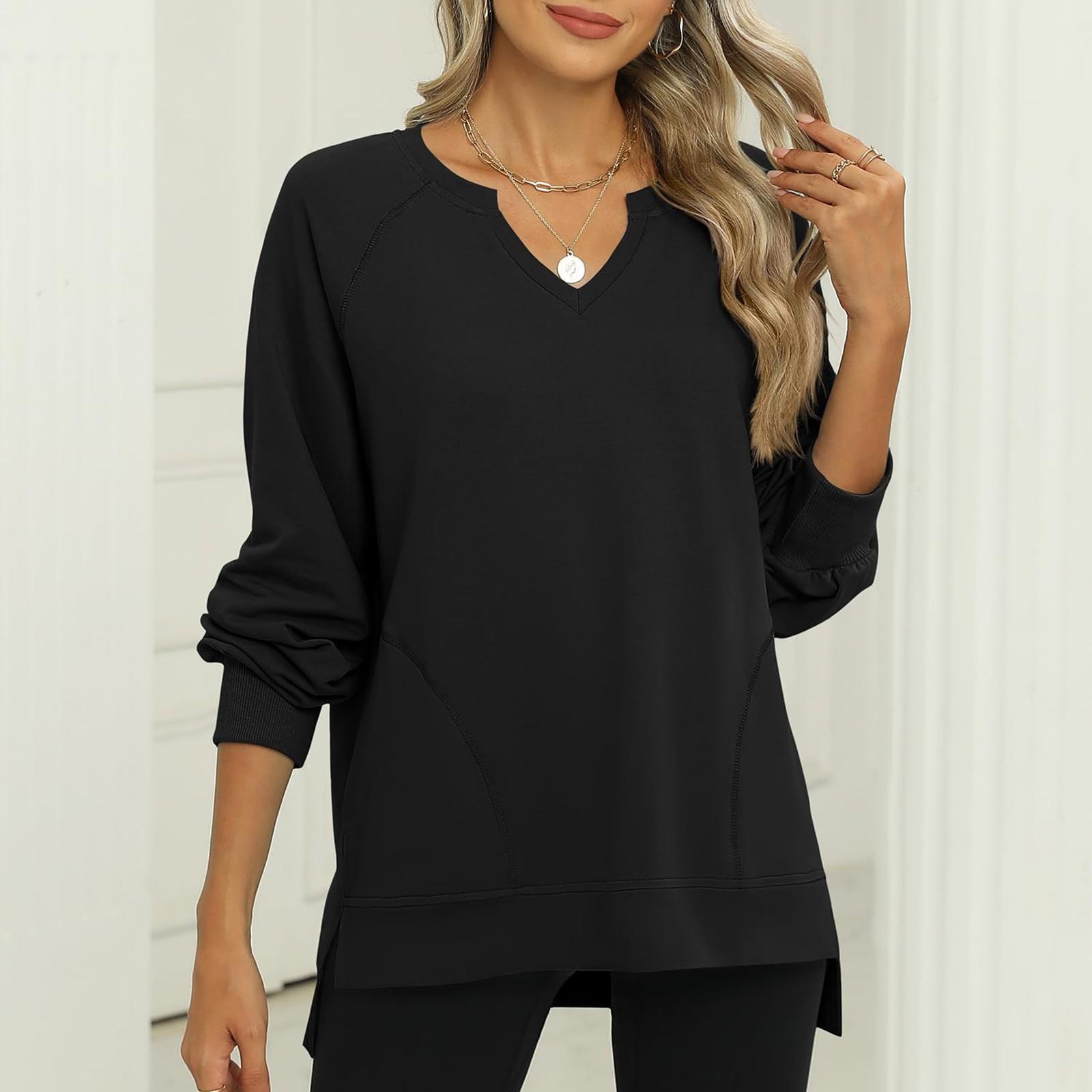 Женская однотонная свободная толстовка с капюшоном и длинным рукавом, с коротким открытым животом S чёрный
Женская однотонная свободная толстовка с капюшоном и длинным рукавом, с коротким открытым животом S чёрный