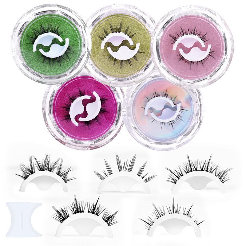 Temperature-Sensitive, Reusable Self-Adhesive False Eyelashes - Natural Look, Glue-Free Standard
Temperature-Sensitive, Reusable Self-Adhesive False Eyelashes - Natural Look, Glue-Free Standard