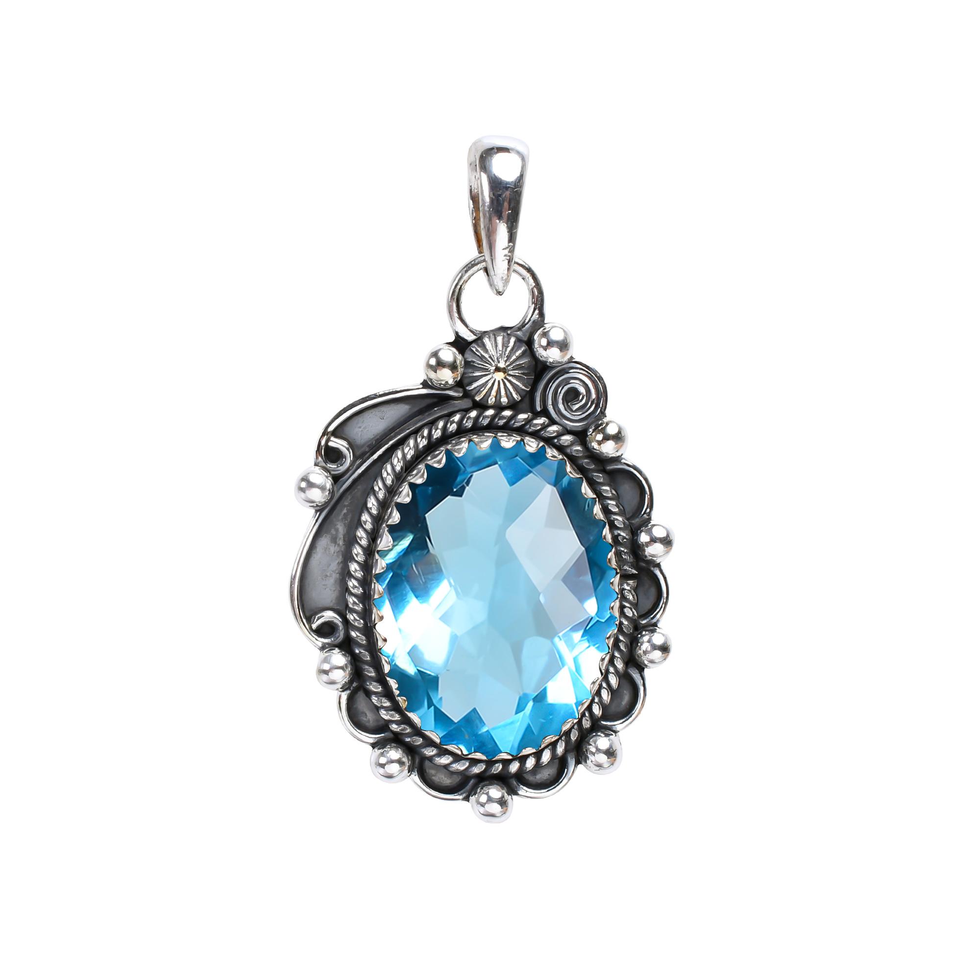 Blue Topaz 925 Sterling Silver Pendant V8276, Blue Pendant, Oval Pendant, Valentin s Day Gift, Gift For Her, Birthday Gift, Handmade Jewelry, Silver J
Blue Topaz 925 Sterling Silver Pendant V8276, Blue Pendant, Oval Pendant, Valentin s Day Gift, Gift For Her, Birthday Gift, Handmade Jewelry, Silver J