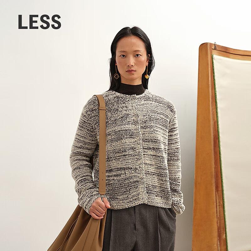 LESS 2025 Winter H-Shape Round Neck Cardigan Sweater L
LESS 2025 Winter H-Shape Round Neck Cardigan Sweater L