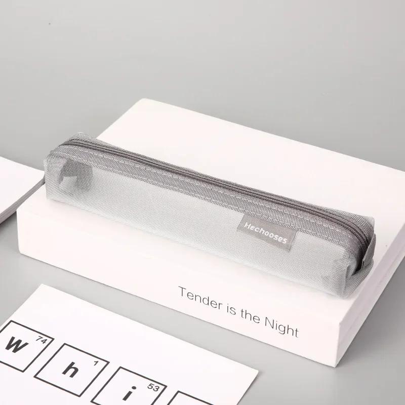 1PCS Mech Long Brush Storage Makeup Case Bags for Women Girl Clear Zipper Cosmetic Case Student Pencil Case Simple серый
1PCS Mech Long Brush Storage Makeup Case Bags for Women Girl Clear Zipper Cosmetic Case Student Pencil Case Simple серый