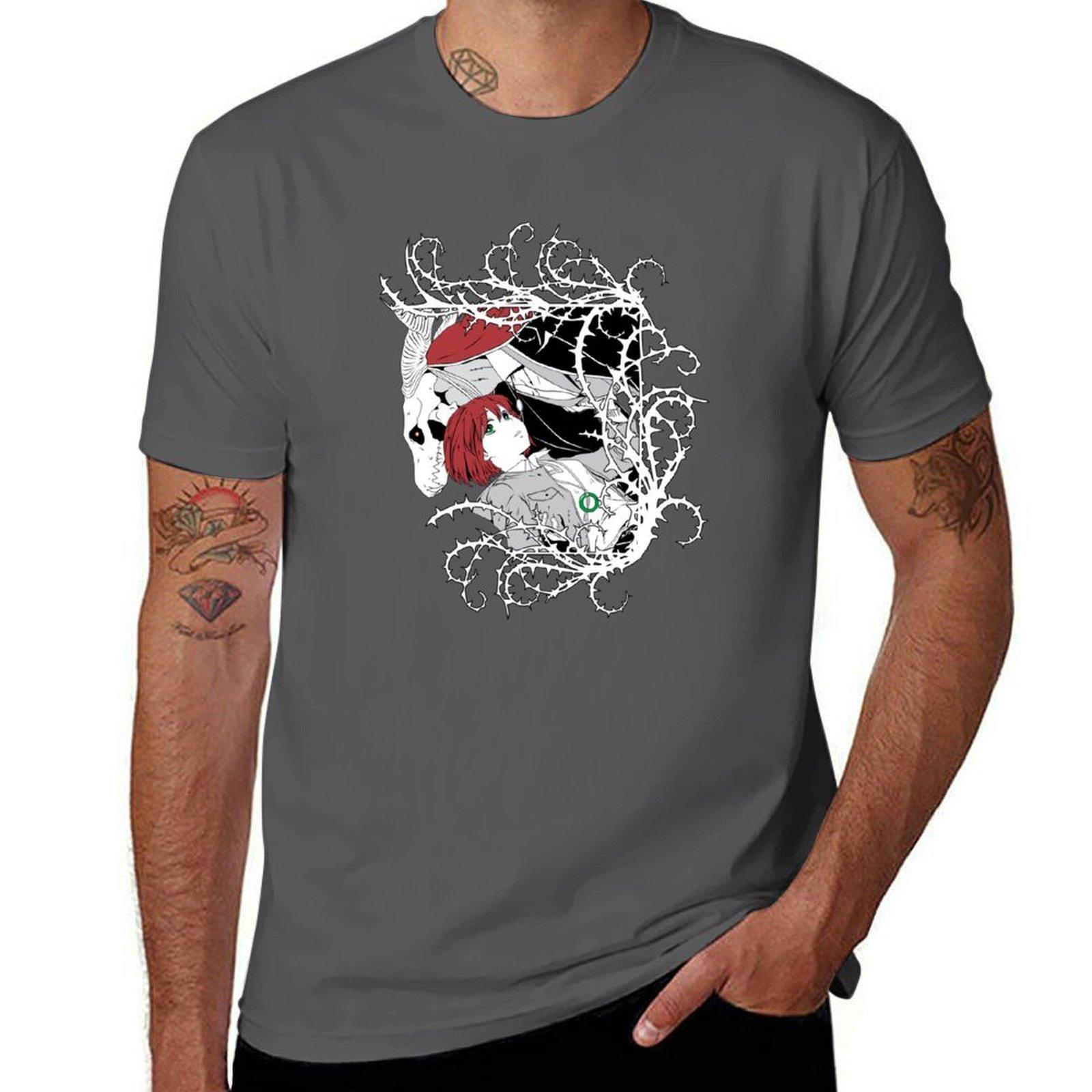 Ancient Magus Bride Chise and Elias T-Shirt anime t shirts for man t shirt personalised T-Shirt 4XL
Ancient Magus Bride Chise and Elias T-Shirt anime t shirts for man t shirt personalised T-Shirt 4XL
