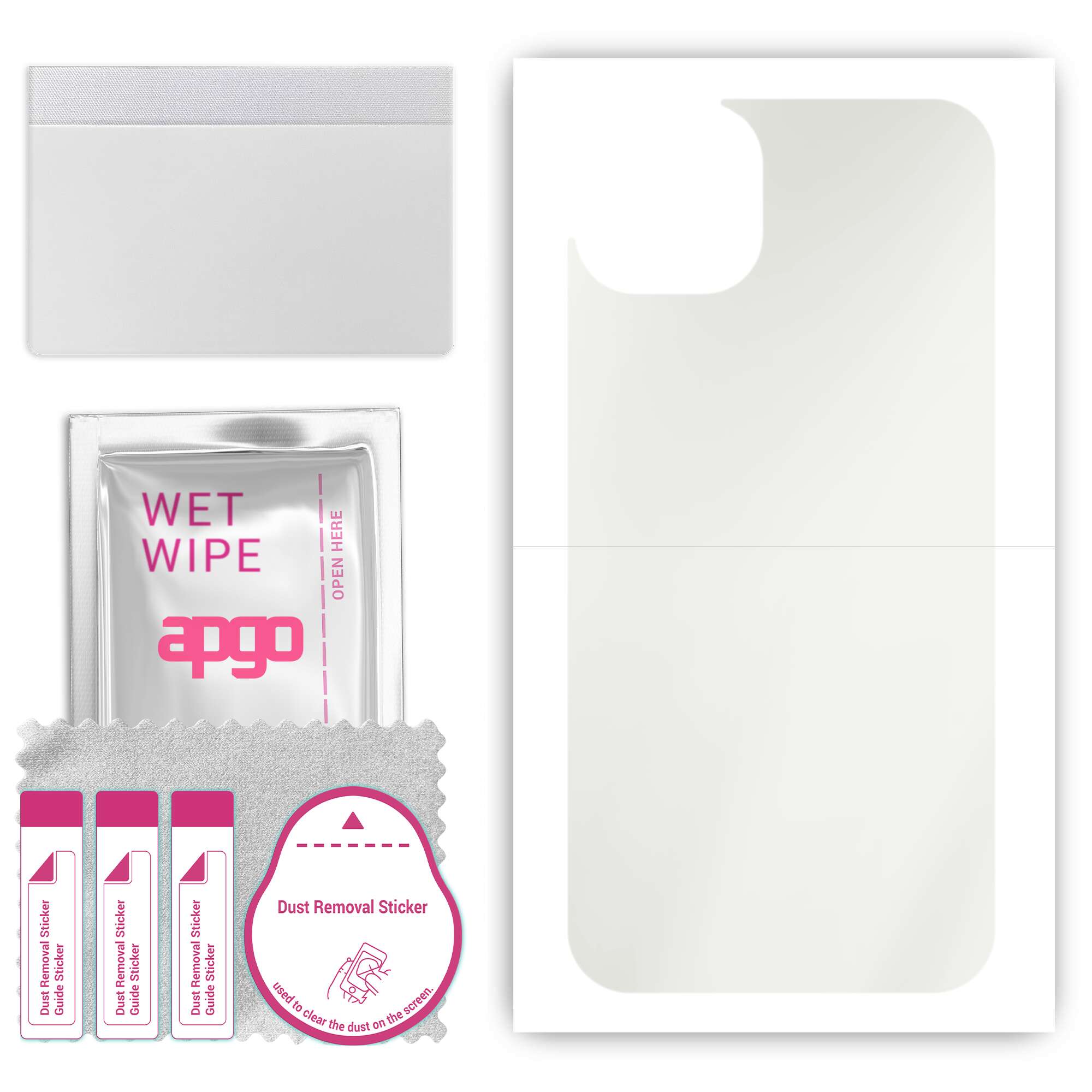 apgo MATTE Protective Skin Sticker для задньої панелі, сумісний з Apple iPhone 15 Pro Max, Wrap Film, Hydrogel Film, Flexible, Soft TPU with positioning
apgo MATTE Protective Skin Sticker для задньої панелі, сумісний з Apple iPhone 15 Pro Max, Wrap Film, Hydrogel Film, Flexible, Soft TPU with positioning