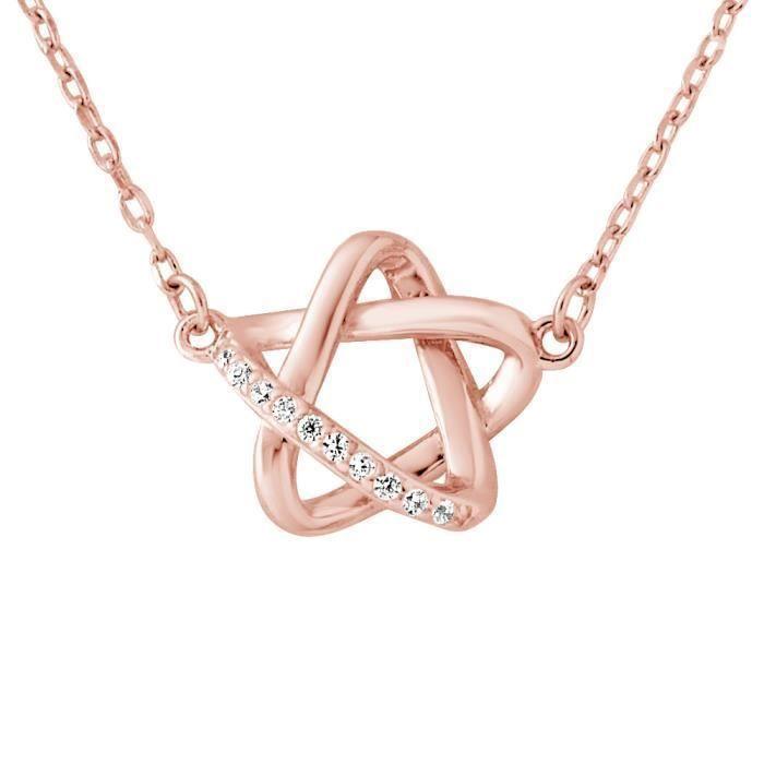 Collier - LOVA LOLA VAN DER KEEN - Star - Argent Massif 925 - Oxyde de Zirconium - Or Rose
Collier - LOVA LOLA VAN DER KEEN - Star - Argent Massif 925 - Oxyde de Zirconium - Or Rose