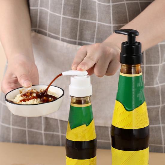 1 Set Innovative Dispensing Pump Rotatable Lock Cover ABS Detachable Lock-down Design Oyster Sauce Pump Head for Daily Use
1 Set Innovative Dispensing Pump Rotatable Lock Cover ABS Detachable Lock-down Design Oyster Sauce Pump Head for Daily Use