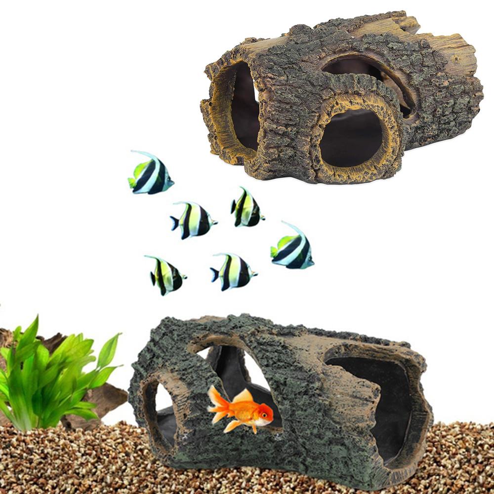 Tree Trunk Ornament Hollow Tree Trunk Aquarium Decorations Fish House Wood Landscape Fish Hideout
Tree Trunk Ornament Hollow Tree Trunk Aquarium Decorations Fish House Wood Landscape Fish Hideout