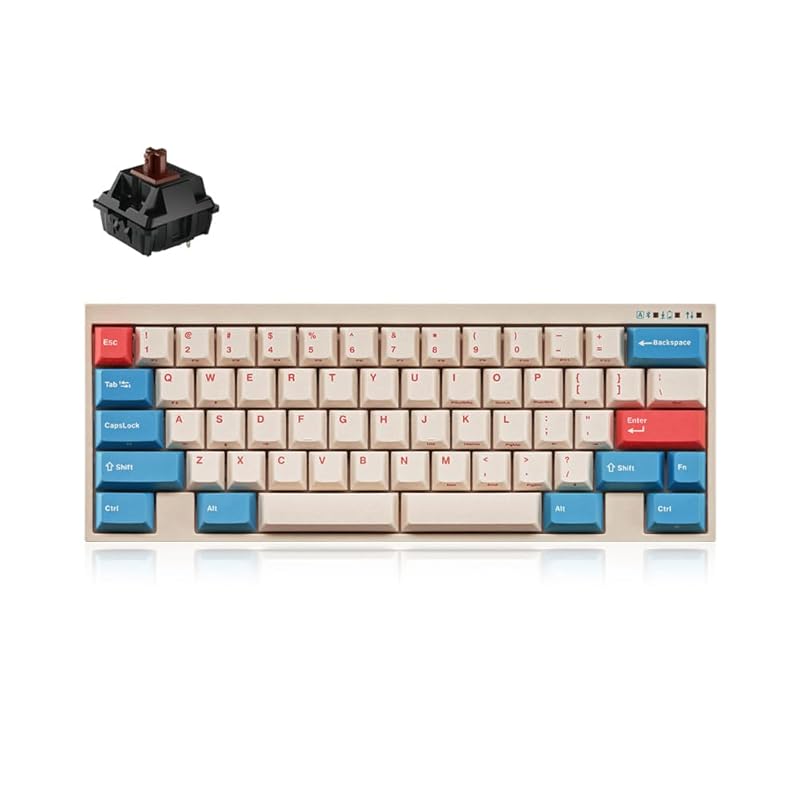 LEOPOLD FC630MBT CoralBlue 60% mechanical keyboard English US layout 60 keys Bluetooth/USB-C (FC630MBTN2/ERBPD(W) CHERRY MX2A brown shaft)
LEOPOLD FC630MBT CoralBlue 60% mechanical keyboard English US layout 60 keys Bluetooth/USB-C (FC630MBTN2/ERBPD(W) CHERRY MX2A brown shaft)