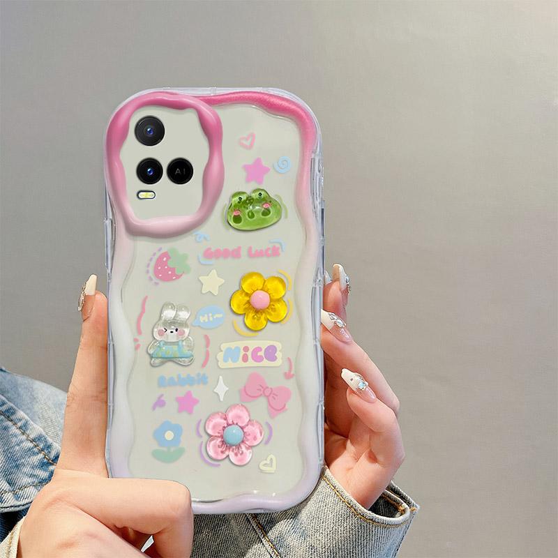 For Vivo Y21 Y21S Y21T Y33S Y33T T1X Y30 Y30i Y50 Y51 Y51A Case Soft Silicone Casing Back Cover 3D stereoscopic Cheese Bear Cute Rabbit Phone Case
For Vivo Y21 Y21S Y21T Y33S Y33T T1X Y30 Y30i Y50 Y51 Y51A Case Soft Silicone Casing Back Cover 3D stereoscopic Cheese Bear Cute Rabbit Phone Case