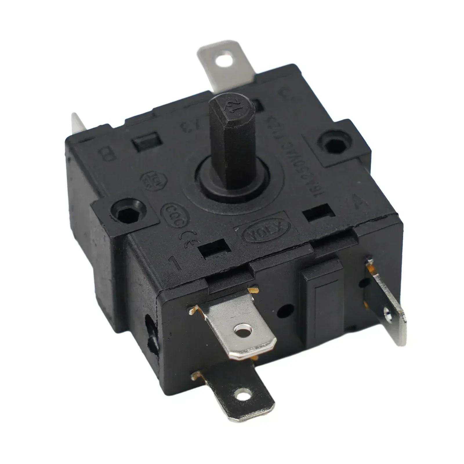 Electric Room Heater 3 Pin 5Pin Rotary Switch Selector AC250V 16A Radiator Suitable for multiple heating settings
Electric Room Heater 3 Pin 5Pin Rotary Switch Selector AC250V 16A Radiator Suitable for multiple heating settings