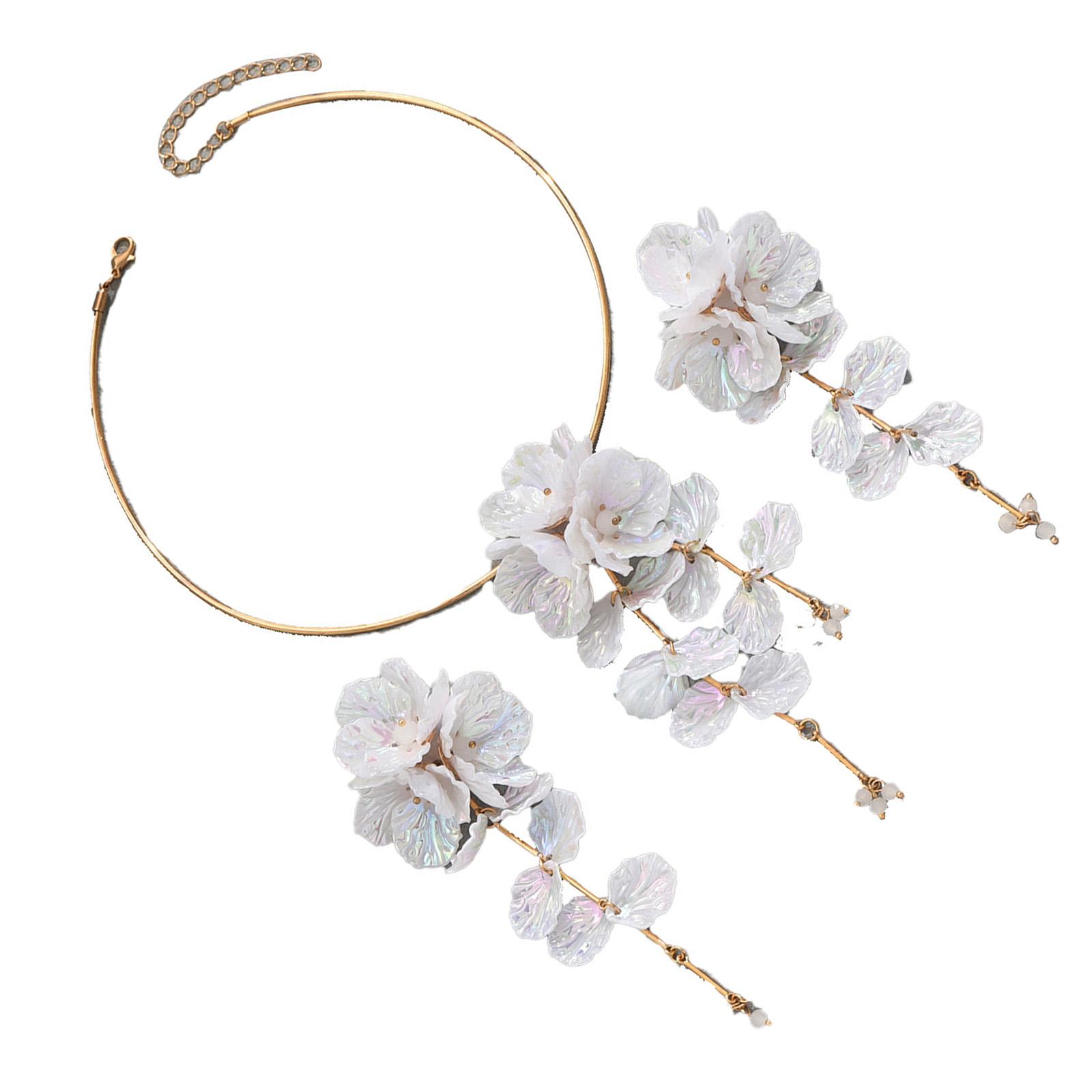 Stylish Floral Jewelry Collection Matching Necklace and Earrings Portable Designs Accessory for Sensitive Skin 1
Stylish Floral Jewelry Collection Matching Necklace and Earrings Portable Designs Accessory for Sensitive Skin 1