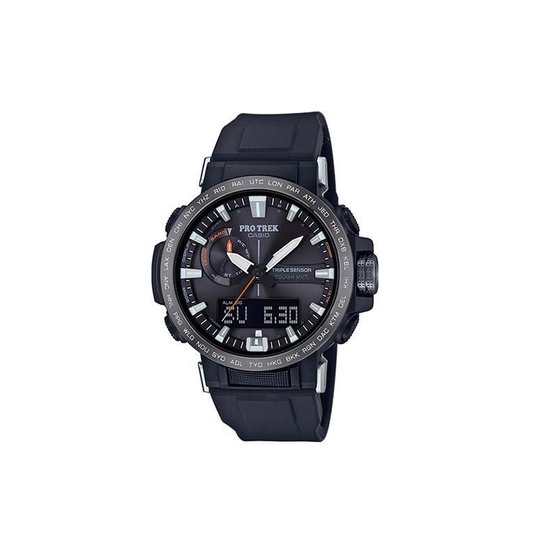 Casio PRO TREK Series-Disc Dual Display Series Temperature, Pressure and Altitude Measurement LED Light Outdoor Mountaineering Waterproof PRW-60Y-1AER чёрный
Casio PRO TREK Series-Disc Dual Display Series Temperature, Pressure and Altitude Measurement LED Light Outdoor Mountaineering Waterproof PRW-60Y-1AER чёрный