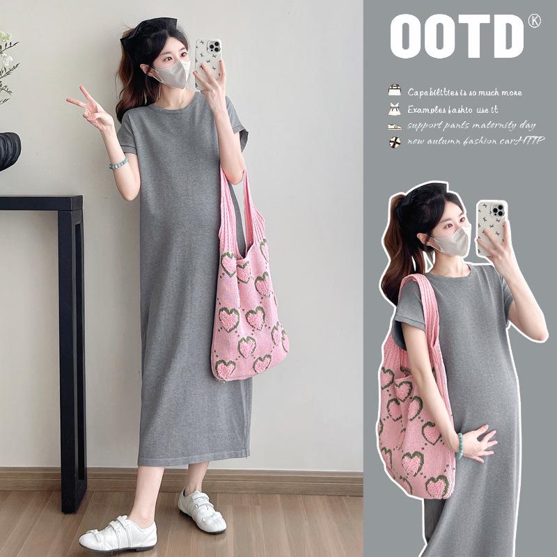 Simple Summer Knit Maternity Dress: Loose, Casual, Age-Reducing Design M серый
Simple Summer Knit Maternity Dress: Loose, Casual, Age-Reducing Design M серый