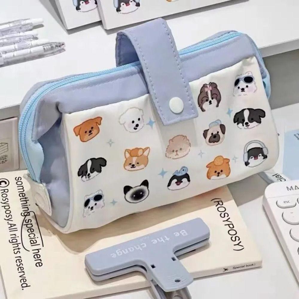 Large Capacity Stationery Bag Dog Print Pattern Pen Box Pen Bag School Office Supplies
Large Capacity Stationery Bag Dog Print Pattern Pen Box Pen Bag School Office Supplies