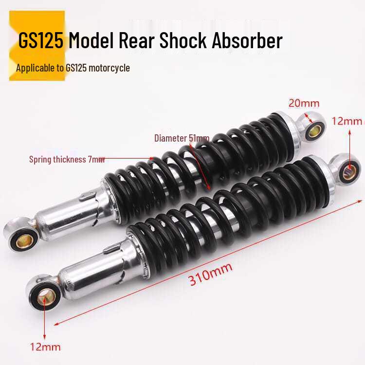 Rear Shock Absorber for Motorcycle Models GN Taizi, Jialing 70, WY125, DY100, TBT110
Rear Shock Absorber for Motorcycle Models GN Taizi, Jialing 70, WY125, DY100, TBT110