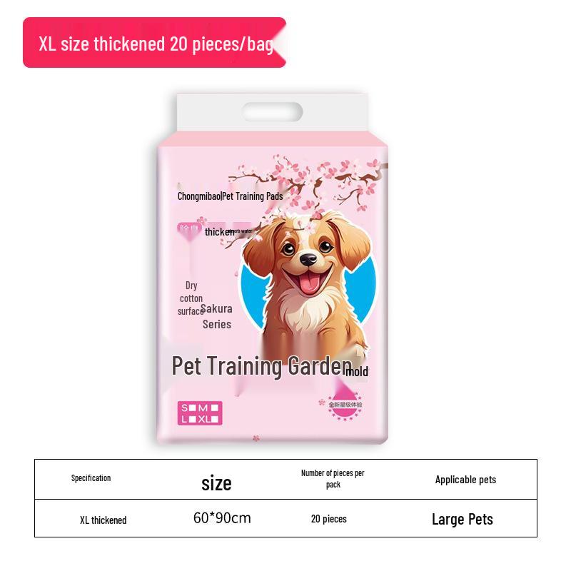 Thick Disposable Dog Urine Pads - High Absorbency Pet Diapers
Thick Disposable Dog Urine Pads - High Absorbency Pet Diapers