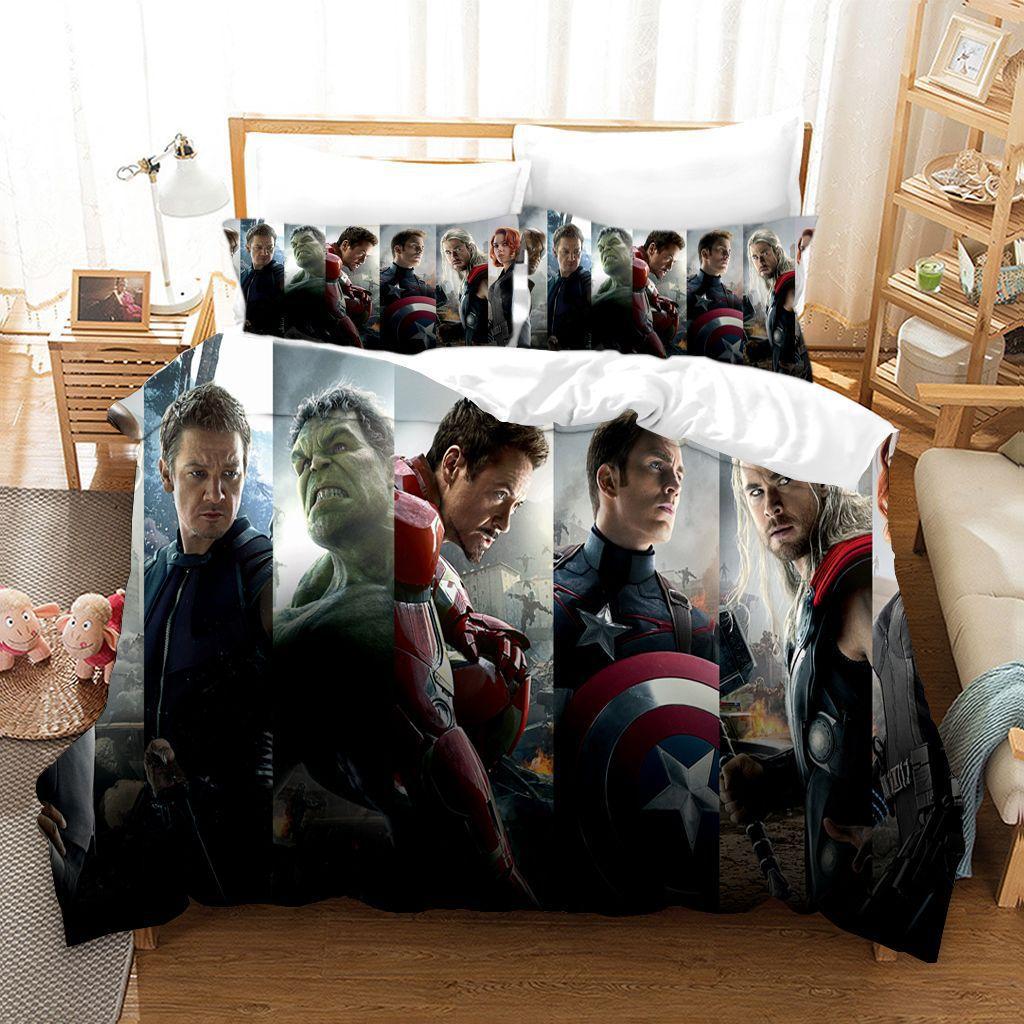 Cartoon Animation Digital Printing Home Textile Three-Piece Set 140 * 210cm Weight 0.68kg
Cartoon Animation Digital Printing Home Textile Three-Piece Set 140 * 210cm Weight 0.68kg