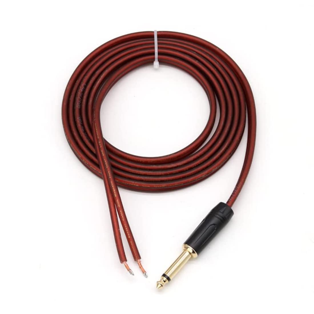 6.5mm Male Mono Adapter to 14 Inch Bare Speaker Wire Audio Cable Open Gold Plated 14AWG OFC TS Speaker Wire Amplifier Jumper 3M DJ Application DIY
6.5mm Male Mono Adapter to 14 Inch Bare Speaker Wire Audio Cable Open Gold Plated 14AWG OFC TS Speaker Wire Amplifier Jumper 3M DJ Application DIY