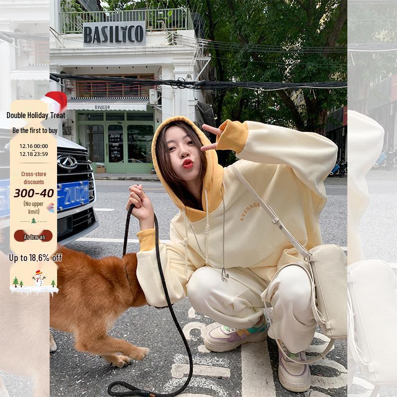 Women s Spring & Autumn Color Block Hoodie: Simple, Versatile, Casual Loose-Fit Retro Jacket with Long Sleeves M (under 100 lbs recommendation)
Women s Spring & Autumn Color Block Hoodie: Simple, Versatile, Casual Loose-Fit Retro Jacket with Long Sleeves M (under 100 lbs recommendation)