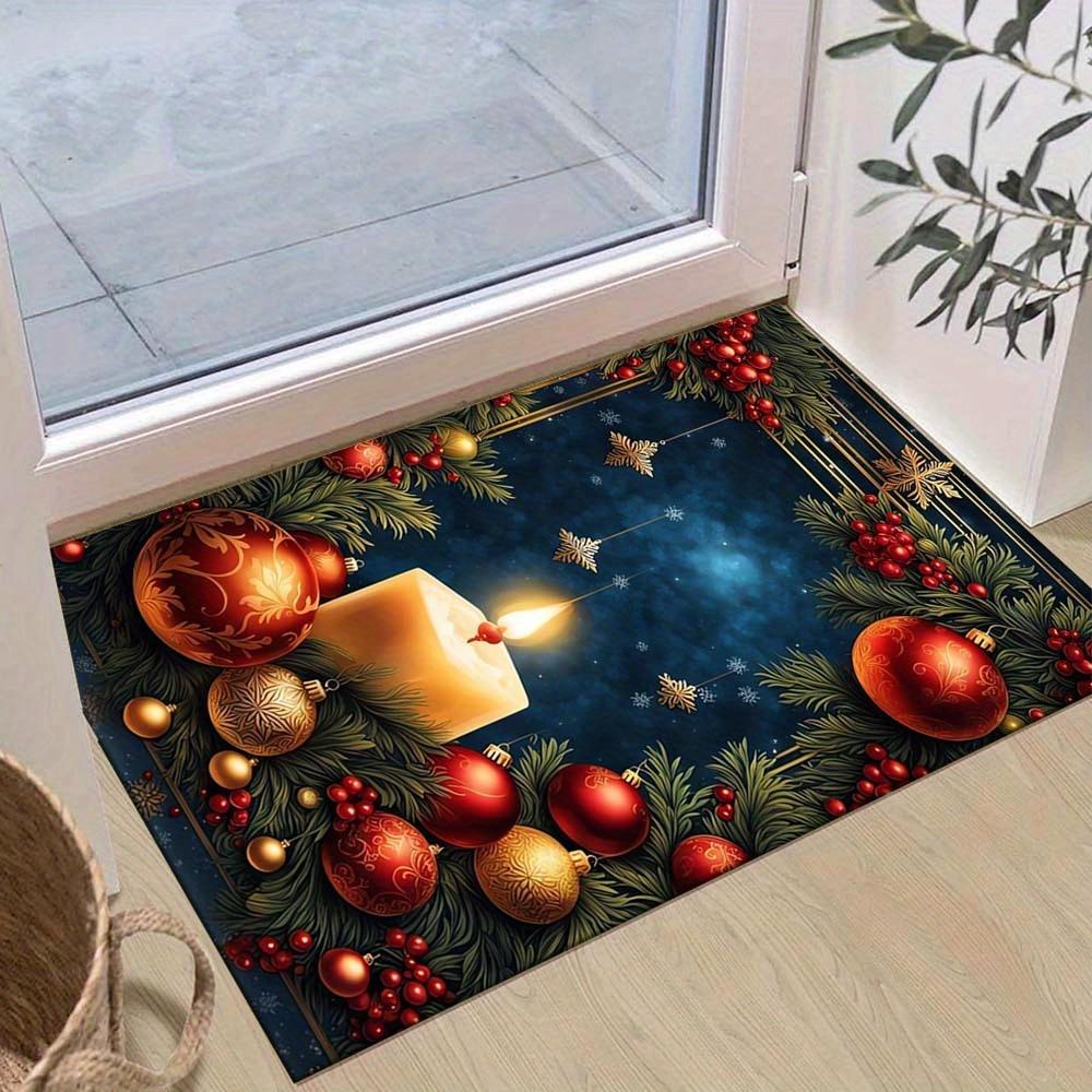 1pc Christmas By Candlelight Area Rug, Slip-Resistant, Easy-Clean, Stain-Resistant, Perfect for Cozy Living Rooms, Bedrooms, Kitchens, Offic 60cm by 90cm
1pc Christmas By Candlelight Area Rug, Slip-Resistant, Easy-Clean, Stain-Resistant, Perfect for Cozy Living Rooms, Bedrooms, Kitchens, Offic 60cm by 90cm