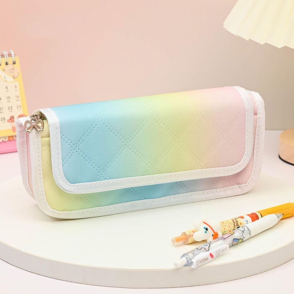 Cute Anime Stationery Pouch Rainbow Cartoon Pen Case Creative Gradient Pencil Bag Award Gifts style 4
Cute Anime Stationery Pouch Rainbow Cartoon Pen Case Creative Gradient Pencil Bag Award Gifts style 4