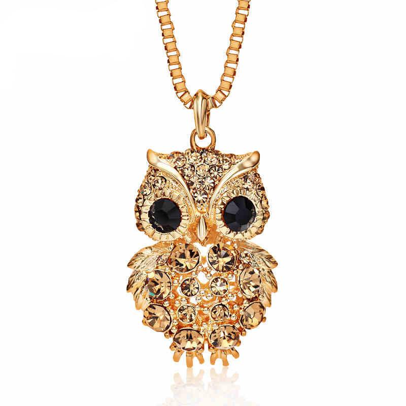 Fashion Long Necklace With Owl Pendant And Box Chain For Women Jewelry Accessories золотий
Fashion Long Necklace With Owl Pendant And Box Chain For Women Jewelry Accessories золотий