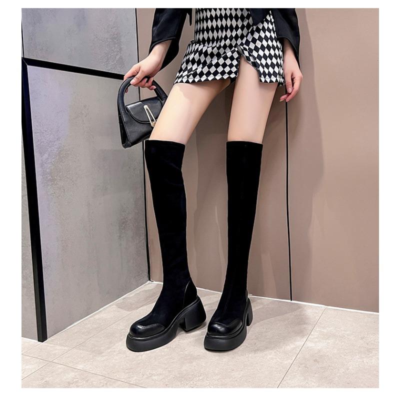 Весенне-осенние ботфорты женские на толстом каблуке осенне-зимние облегающие эластичные ботинки на толстой подошве на маленьком плоском ходу длинные ботинки сохраняют тепло 40
Весенне-осенние ботфорты женские на толстом каблуке осенне-зимние облегающие эластичные ботинки на толстой подошве на маленьком плоском ходу длинные ботинки сохраняют тепло 40