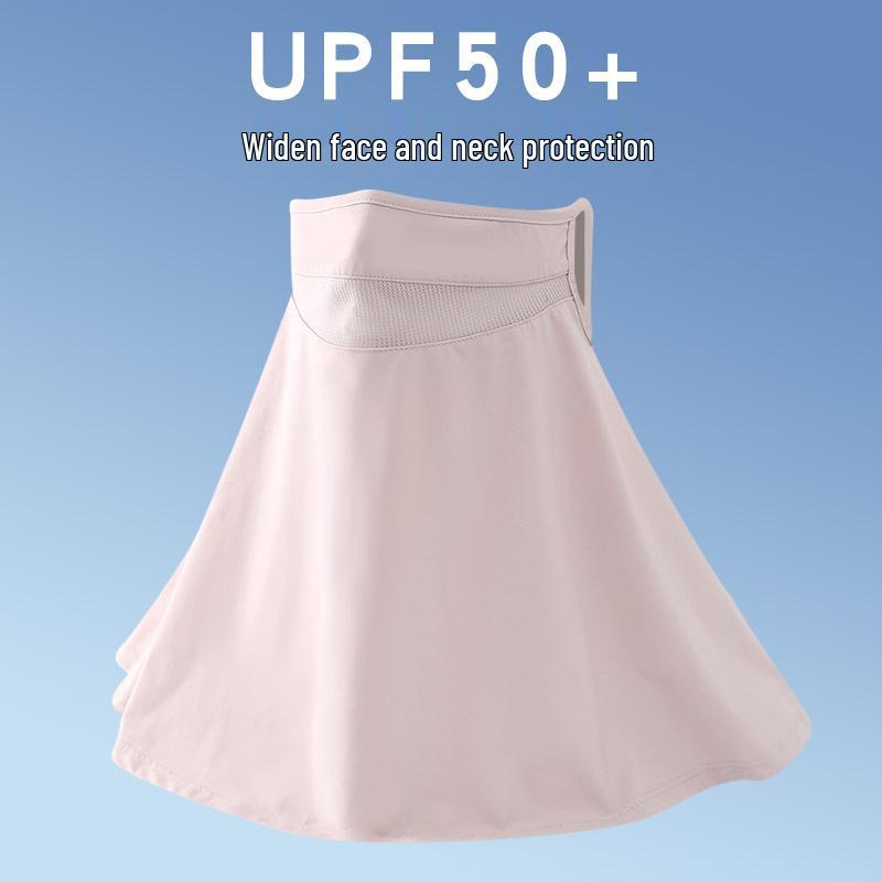 Унисекс Дышащая Маска от солнца из ледяного шелка с защитой от УФ-лучей для велоспорта - Летняя шаль большого размера One Size