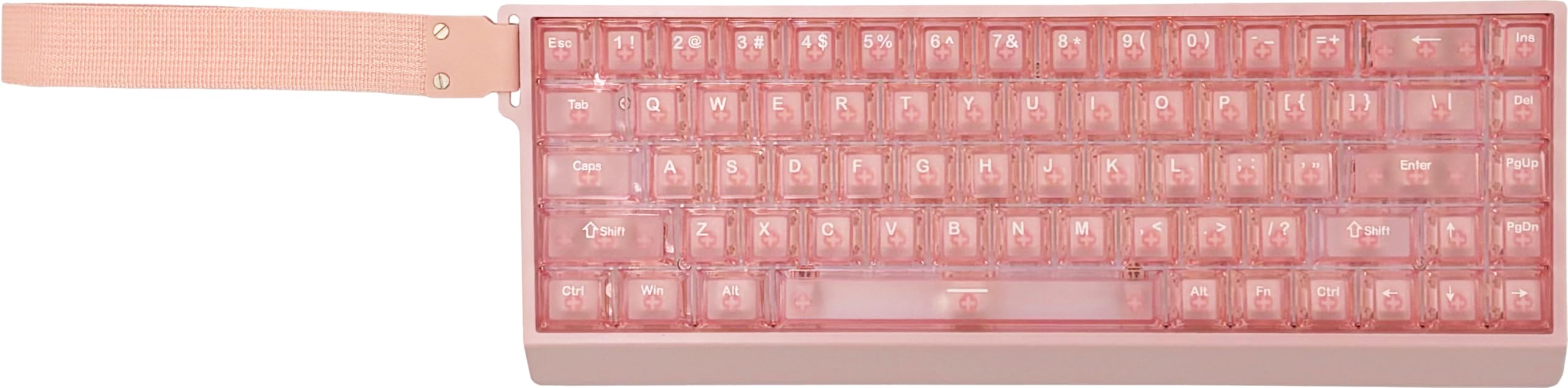 CAROTMAS Mer 68 Pro Frosted Translucent Pink Rapid Trigger Keyboard 8000 Hz
CAROTMAS Mer 68 Pro Frosted Translucent Pink Rapid Trigger Keyboard 8000 Hz