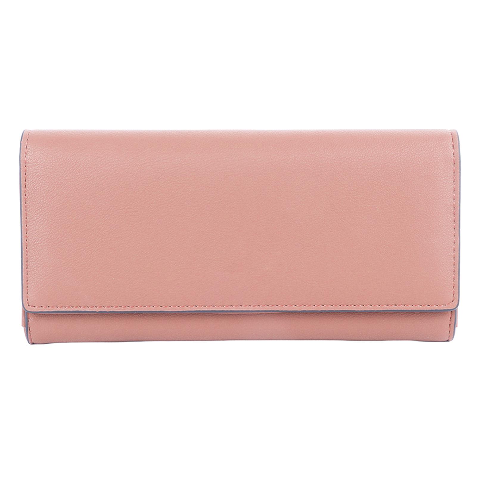 Women Long Wallet Large Capacity PU Leather Fashionable Lady Purse for Bills Cards Coins Lotus Root розовый
Women Long Wallet Large Capacity PU Leather Fashionable Lady Purse for Bills Cards Coins Lotus Root розовый